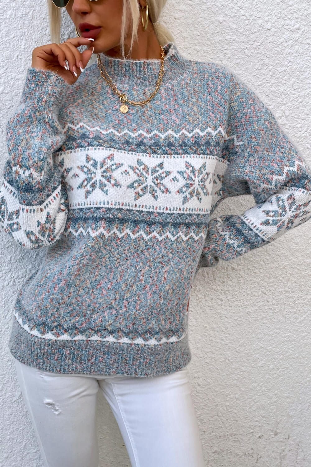 Cozy Snowflake Sweater