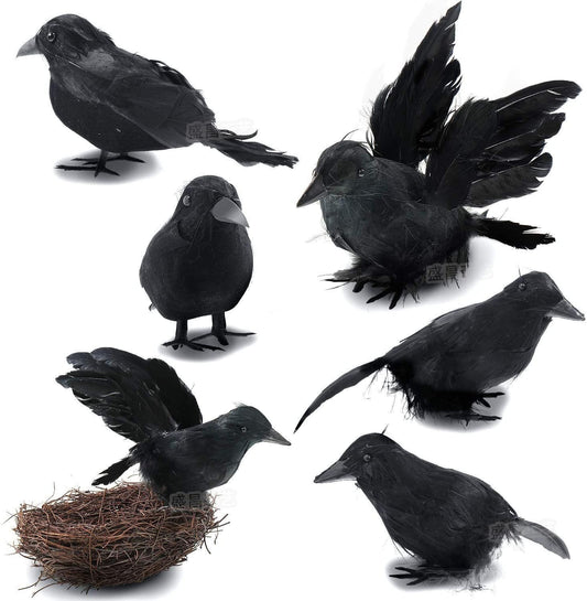 Black Raven Garden Decoration